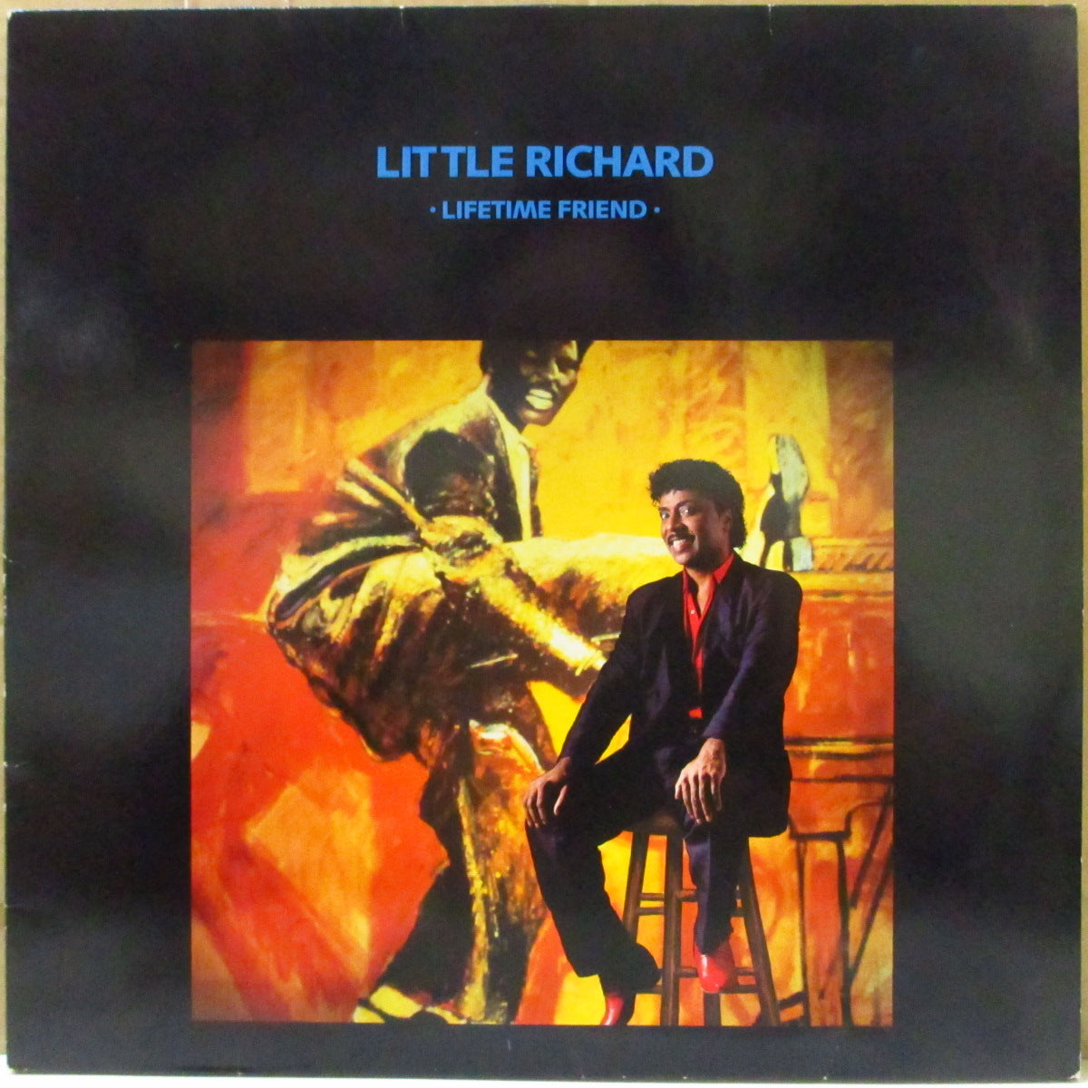 LITTLE RICHARD (リトル・リチャード)  - Lifetime Friend (EU '86 オリジナル LP)'86年54歳時ロンドン録音再復活作！