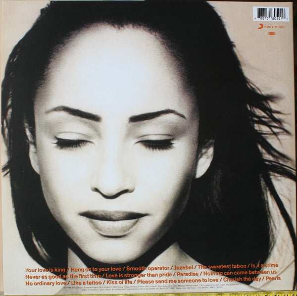 SADE (シャーデー)  - The Best Of Sade (EU 正規限定再発180グラム重量 2xLP/NEW) '94年ベストアルバム