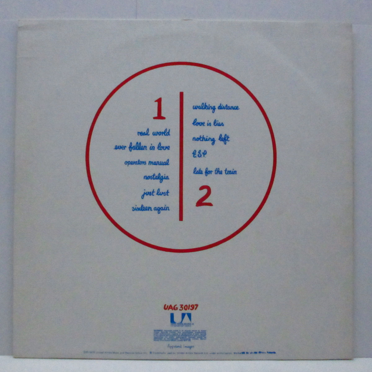 BUZZCOCKS (バズコックス)  - Love Bites (UK '78「セカンドプレス」LP/テクスチャー・ジャケ)