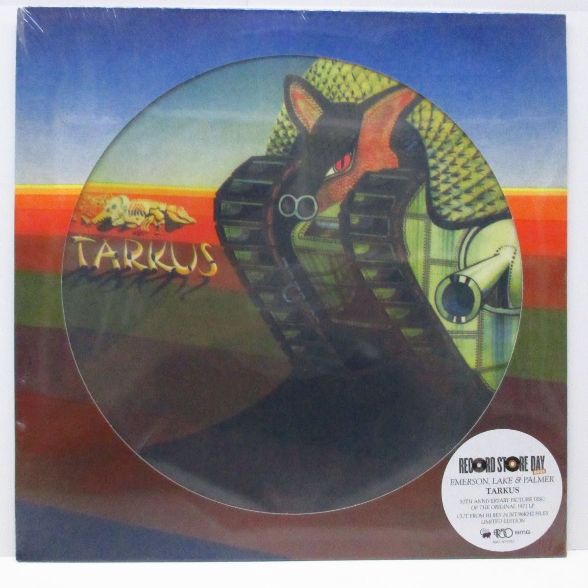 EMERSON, LAKE & PALMER (エマーソン、レイク&パーマー)  - Tarkus (Worldwide「RSD 2021」3,500枚限定再発ピクチャー LP「廃盤 New」 ) '71年セカンドアルバム！