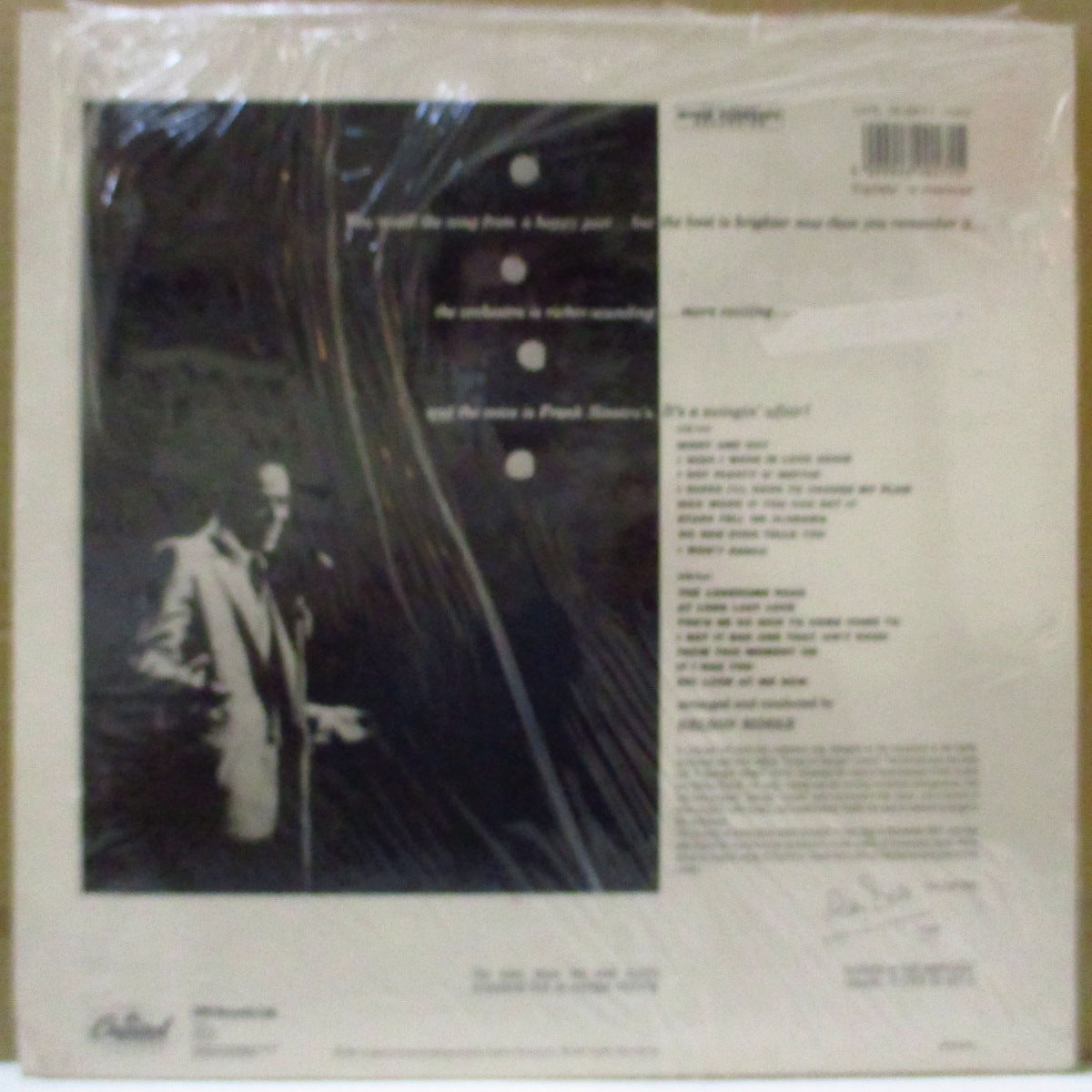 FRANK SINATRA  (フランク・シナトラ)  - A Swingin' Affeir (UK '84 デジタル・リマスター再発モノラル LP)'57年全英1位名作