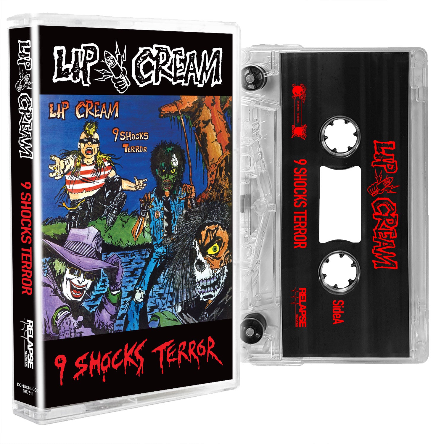 LIP CREAM (リップ・クリーム)  - 9 Shocks Terror (US「正規」限定再発 カセット/ New）2025年12月19日（金）発売！