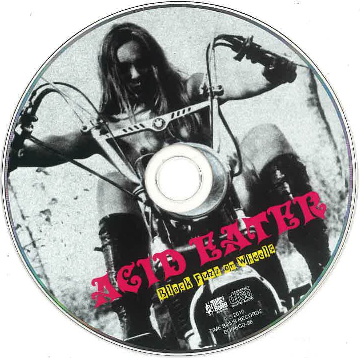 ACID EATER  (アシッド・イーター)  - Black Fuzz On Wheels (Japan タイムボム  限定 CD/New) '10年セカンド・アルバム！