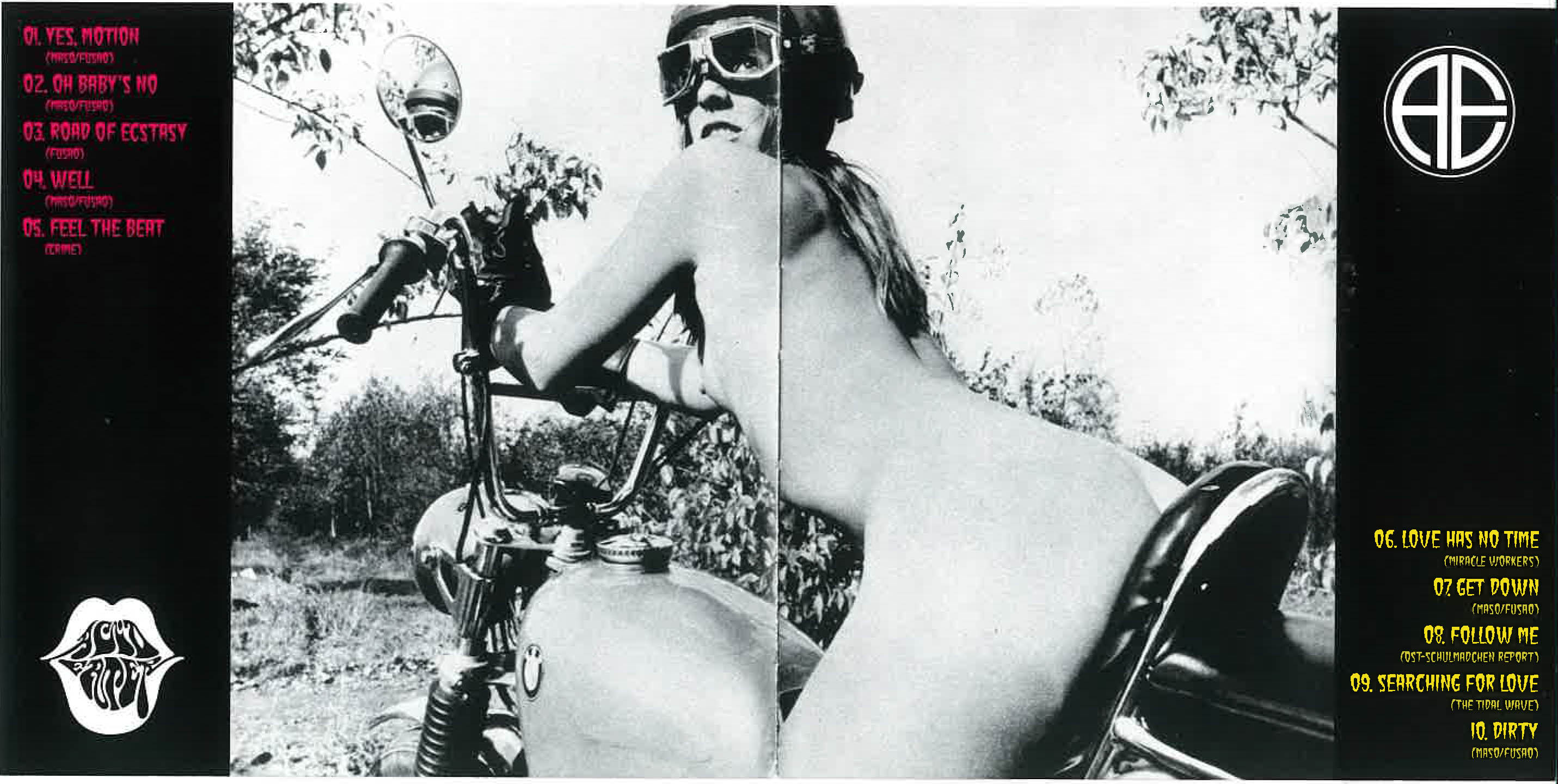 ACID EATER  (アシッド・イーター)  - Black Fuzz On Wheels (Japan タイムボム  限定 CD/New) '10年セカンド・アルバム！