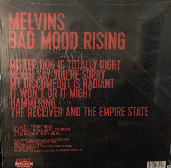 MELVINS (メルヴィンズ)  - Bad Mood Rising (US 限定リリース「黒盤」 LP/NEW) '22年アルバム