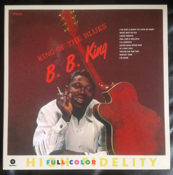B.B.KING (BB キング)  - King Of The Blues (EU 限定復刻ボーナス入り再発180g ステレオ LP/New) ケント社での録音編集の'60年6作目アルバム。