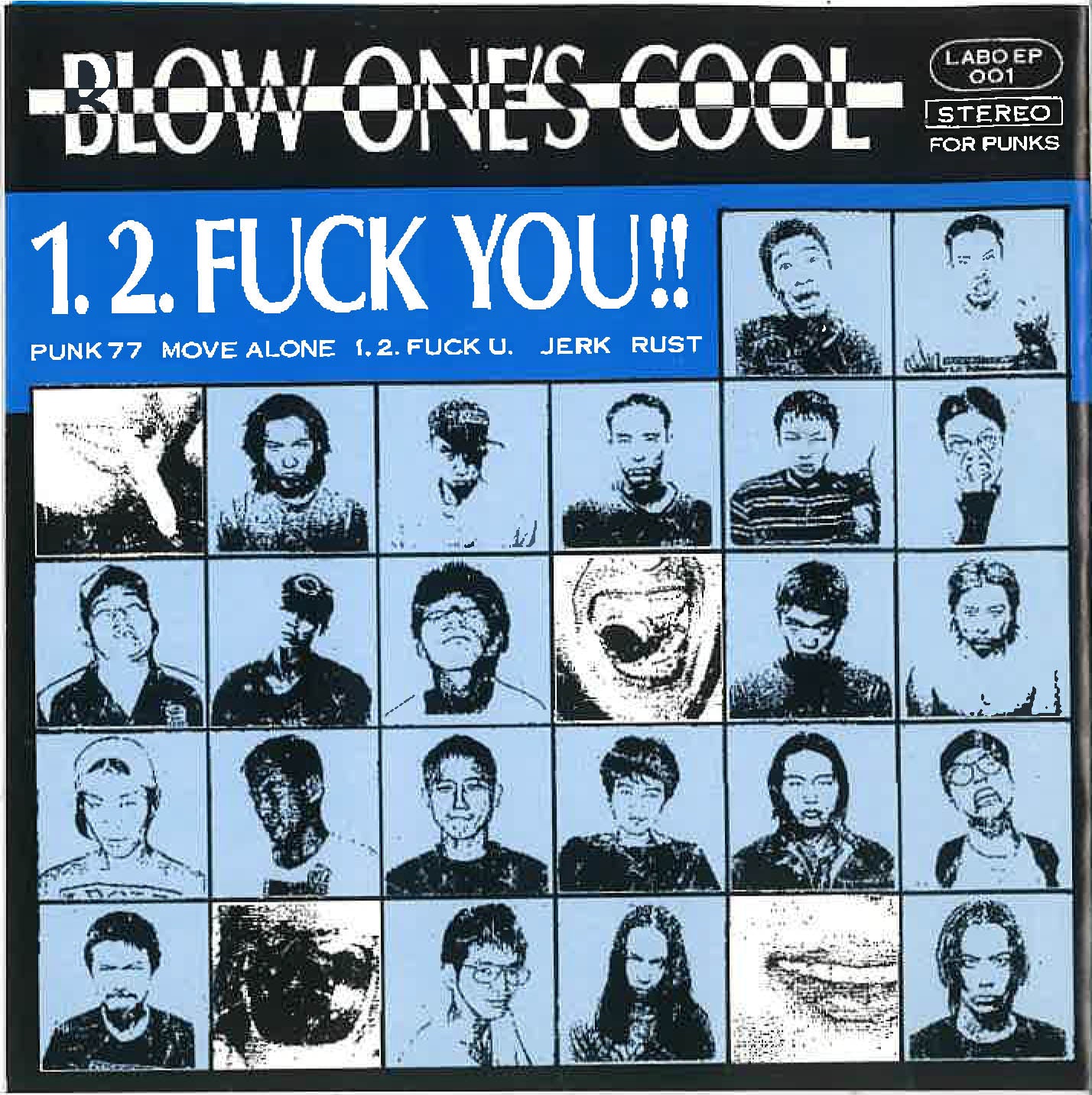 BLOW ONE’S COOL (ブロウ・ワンズ・クール)  - Evil Nipple Session (Japan タイムボム  限定ボーナス入り 初回青トレイCD/New) '93年ミニ・アルバム+レアトラック全27曲入りコンプリートCD！