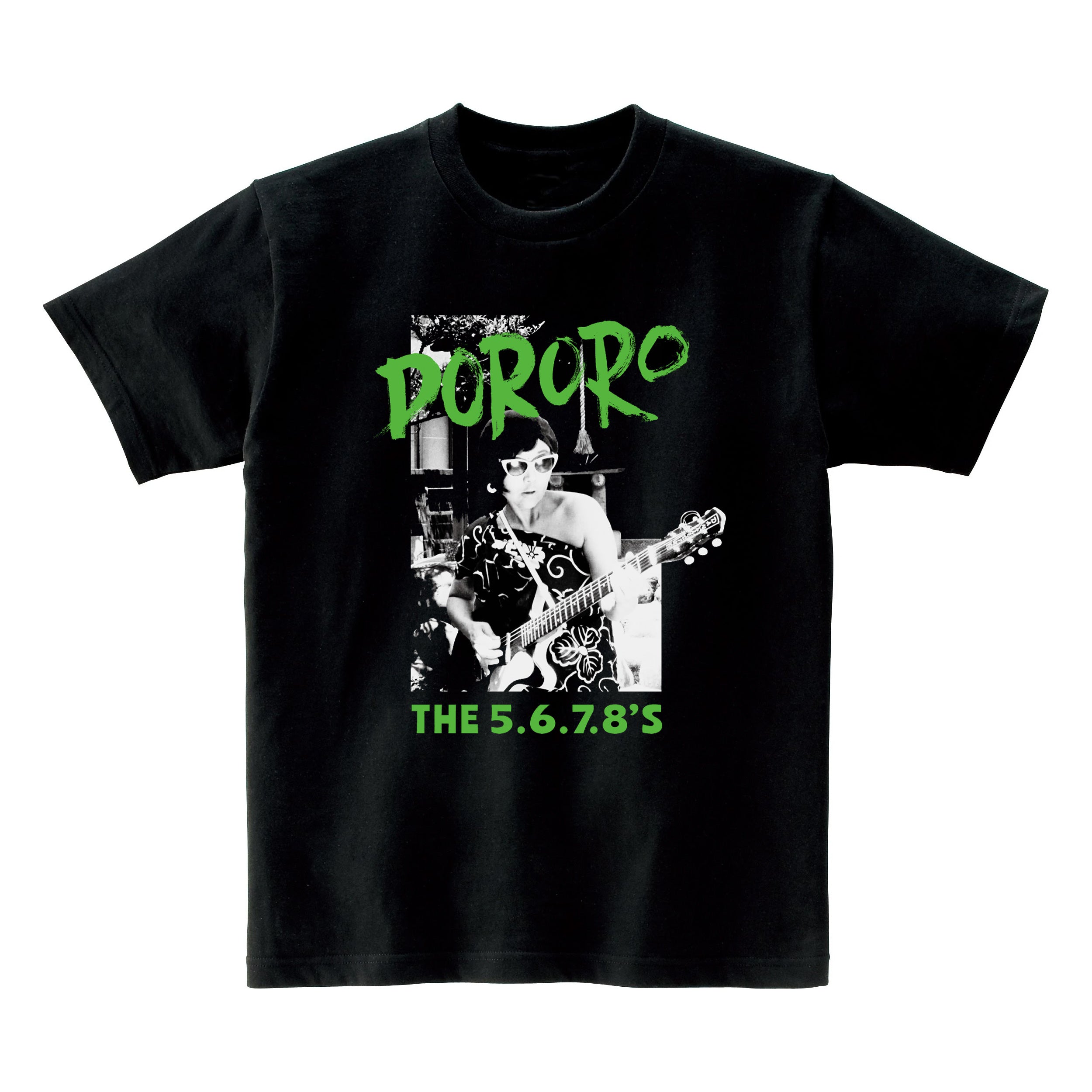 5.6.7.8’S , The  (ザ・ファイブ・シックス・セブン・エイツ)  - Dororo (どろろの歌 ) (Japan タイムボム限定 Tシャツ「グリーンロゴ」/New)