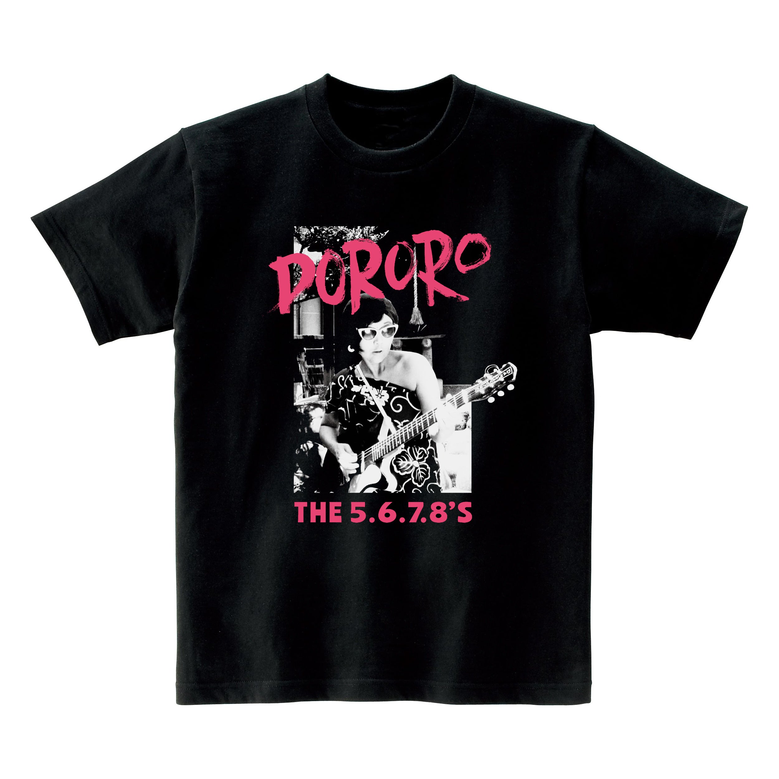 5.6.7.8’S , The  (ザ・ファイブ・シックス・セブン・エイツ)  - Dororo (どろろの歌 ) (Japan タイムボム限定 Tシャツ「ピンクロゴ」/New)