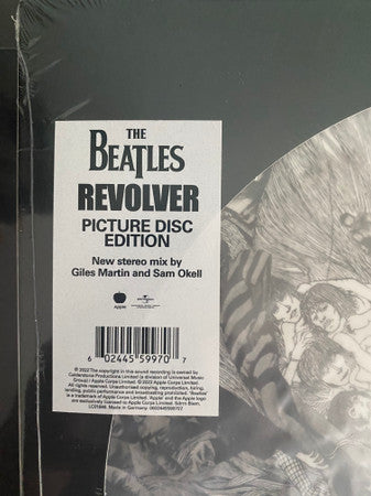 BEATLES (ビートルズ)  - Revolver (欧米共通限定復刻リマスター再発「ピクチャーディスク」ステレオ LP/New)