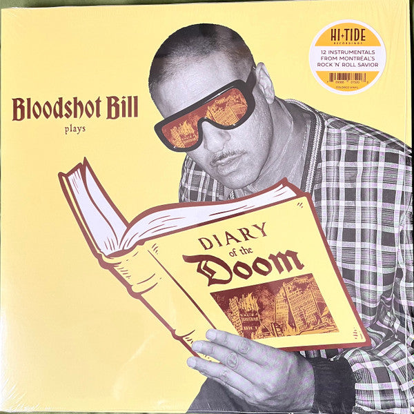 BLOODSHOT BILL (ブラッドショット・ビル)  - Diary Of The Doom (US 限定1000枚「ゴールドVINYL」LP/New) '24年ソロ名義アルバム