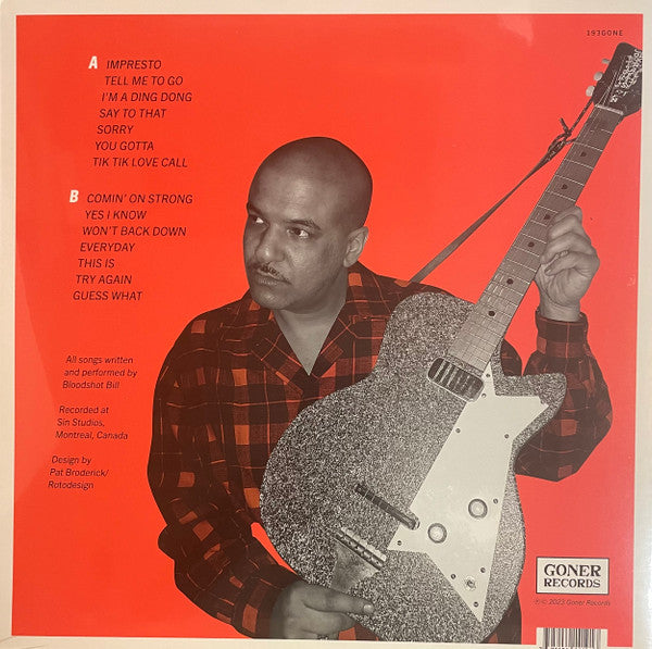 BLOODSHOT BILL (ブラッドショット・ビル)  - Psyche-O-Billy (US 限定リリース「黒盤」LP/New)