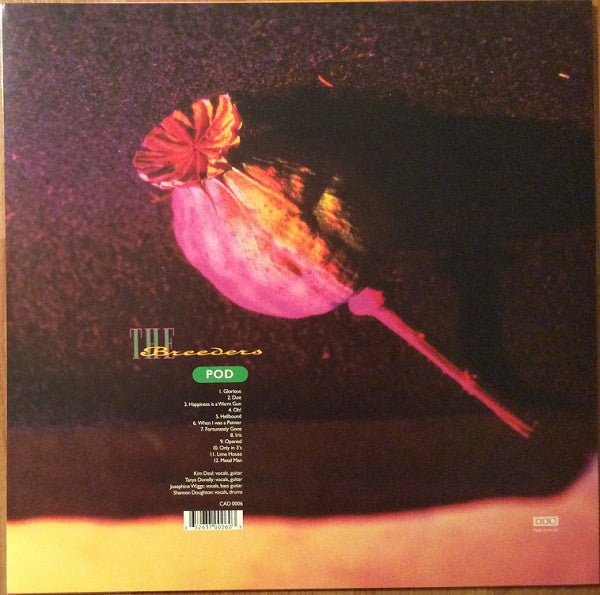 BREEDERS, THE (ブリーダーズ)  - Pod (UK/EU 限定復刻再発 LP/NEW) '90年1stアルバム