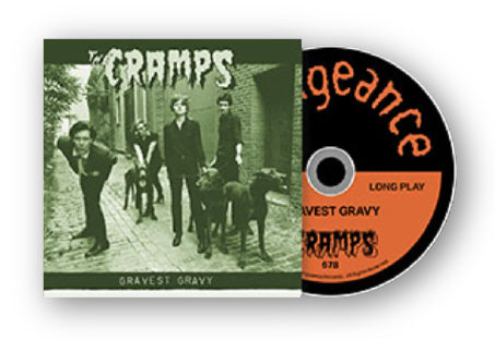 CRAMPS, THE (ザ・クランプス)  - 墓場のごちそう：Gravest Gravy (タイムボム仕様「帯・アウタージャケ、ライナー付き」輸入Wallet 型 CD /New)‘77年録音幻の未発表音源49年ぶりに復活！ ’26年８月下旬、世界同時発売（正規品）！独占先行予約受付中！