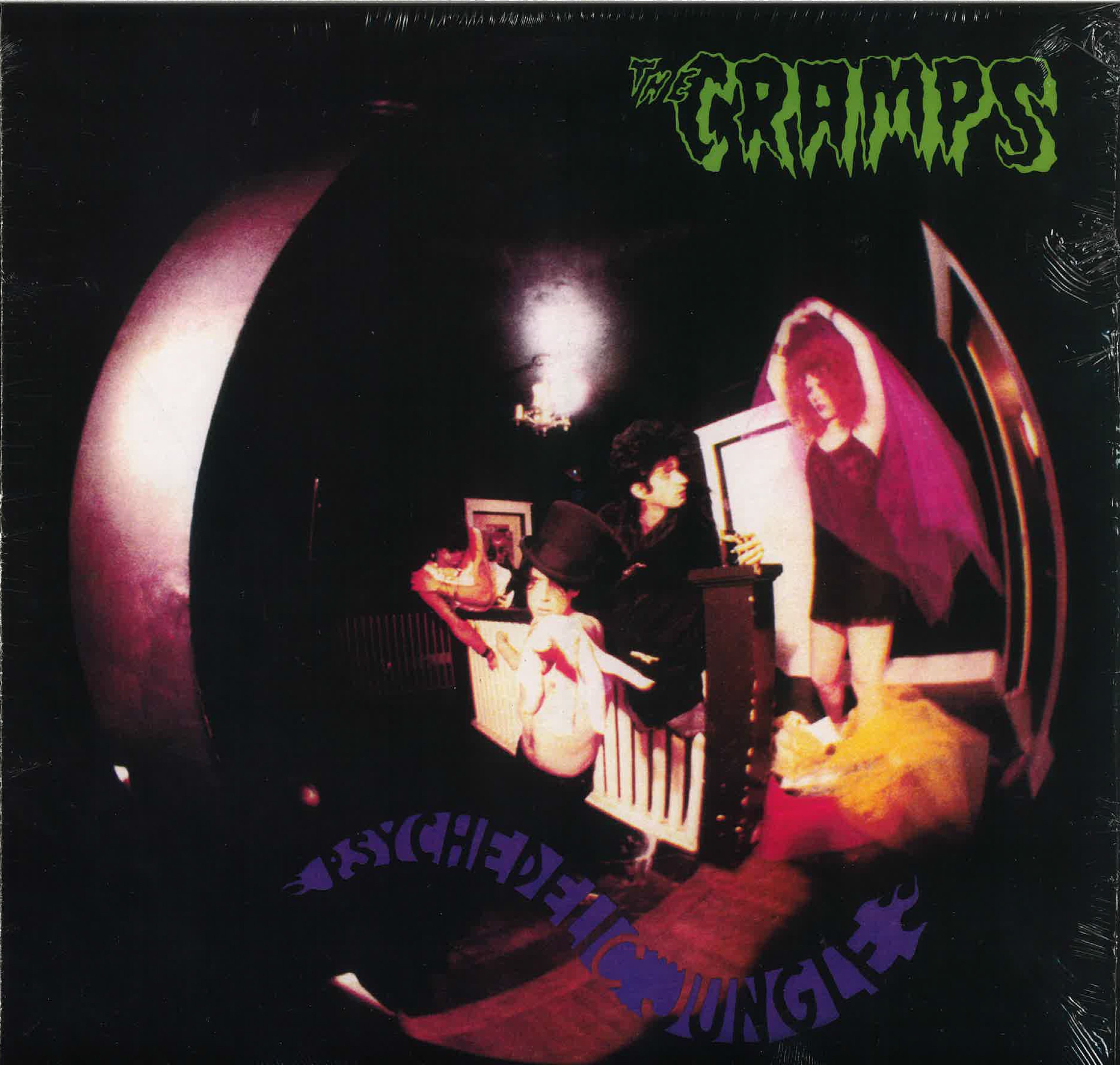 CRAMPS (クランプス)  - Psychedelic Jungle (EU 限定リプロ再発「光に透かすとカラーの黒盤」 LP/New)’81年名作フル・セカンド・アルバム