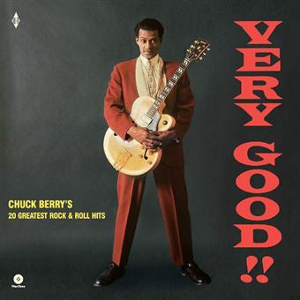 CHUCK BERRY (チャック・ベリー)  - Very Good!! 20 Greatest Rock & Roll Hits (EU 限定リリース 180g LP/New)ベスト全20曲！