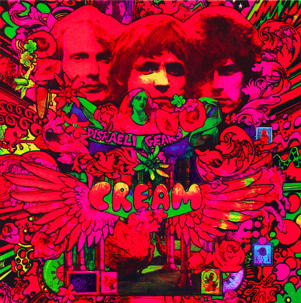 CREAM (クリーム)  - Disraeli Gears (EU Lilith 限定復刻再発180g モノラル LP+エンボスジャケ/New)67年2ndアルバム