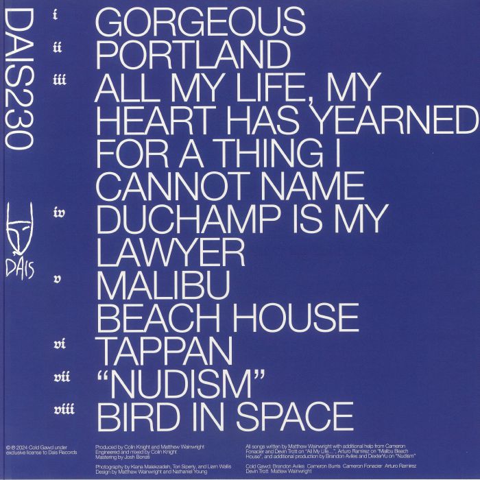 COLD GAWD (コールド・ガウド)  - I'll Drown On This Earth (US 限定リリース LP/NEW)