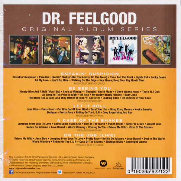 DR.FEELGOOD (ドクター・フィールグッド)  - Original Album Series (EU 限定CDx5枚組ボックス・セット/New)