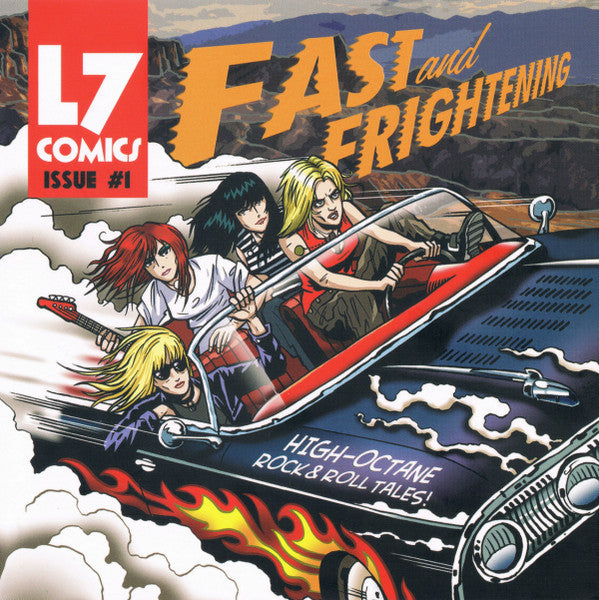 L 7 (エル・セブン)  - Fast And Frightening (UK 限定リリース 2xCD/NEW) '16年レア音源コンピレーション