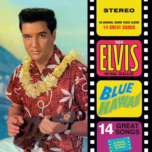 ELVIS PRESLEY (エルヴィス・プレスリー)  - Blue Hawaii (EU 限定ボーナス入り再発180g「ブルーVINYL」ステレオLP/New)'61年主演映画サントラ