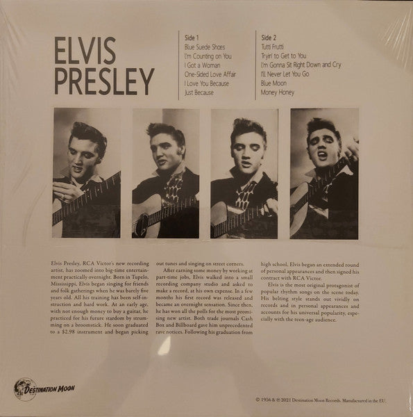 ELVIS PRESLEY (エルヴィスプレスリー)  - Elvis Presley (1st) (EU 限定500枚ナンバリング入り復刻再発「クリア・ヴァイナル LP/New-DMOO-009 ) ’56年デビュー・アルバム！