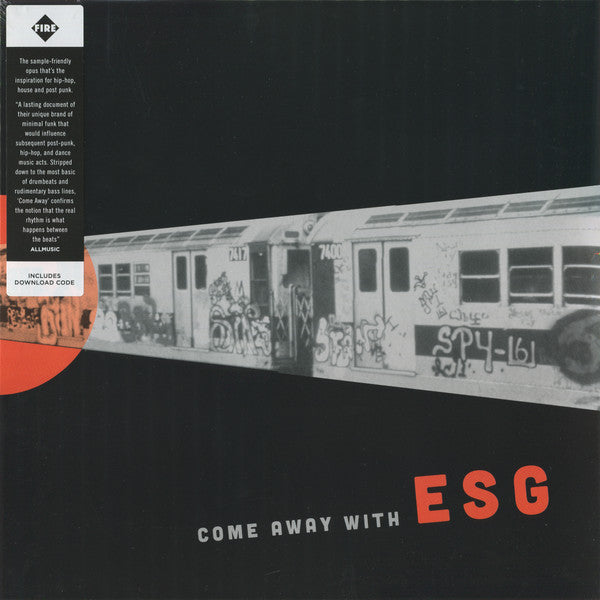 ESG - Come Away With ESG (UK 正規限定再発「ネオン・オレンジヴァイナル」 LP/NEW) '83年1stアルバム