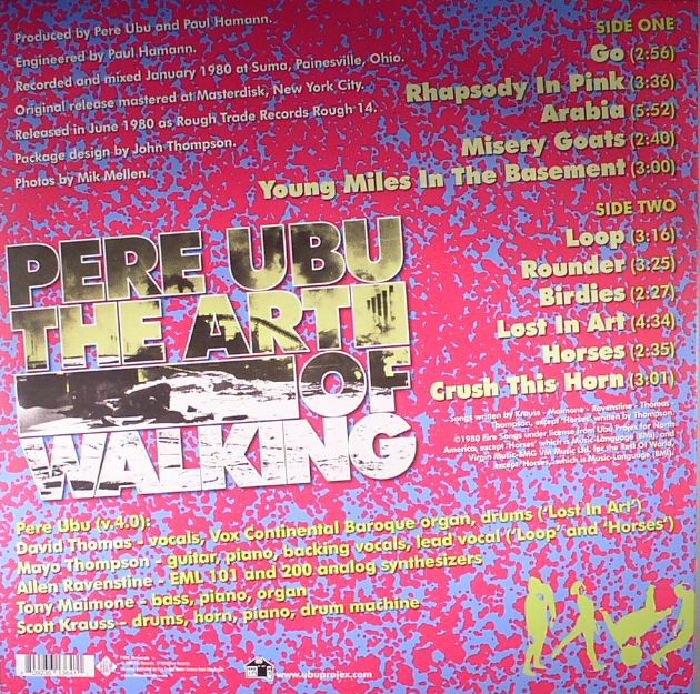 PERE UBU (ペル・ウブ)  - The Art Of Walking (EU 正規限定再発 LP/NEW) '80年4thアルバム