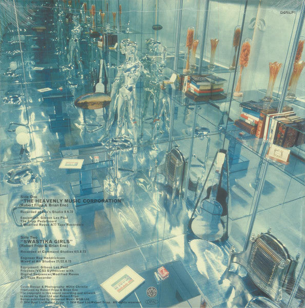 FRIPP & ENO (フリップ&イーノ)- (No Pussyfooting) (UK 限定復刻リマスター再発 200g LP/New) '73年ユニット第一作目