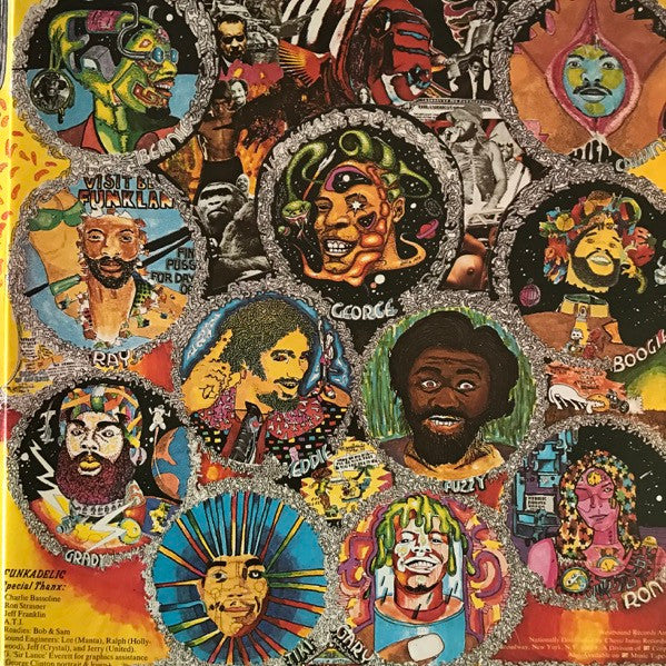 FUNKADELIC (ファンカデリック)  - Standing On The Verge Of Getting It On (EU 限定復刻再発アナログLP-見開きジャケ/New)