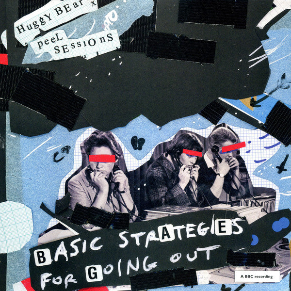 HUGGY BEAR (ハギー・ベア)  - Peel Sessions : Basic Strategies For Going Out (US 限定「黒盤」10インチ LP+インサート＆ダウンロード・クーポン) '92〜'93年ピール・セッション！