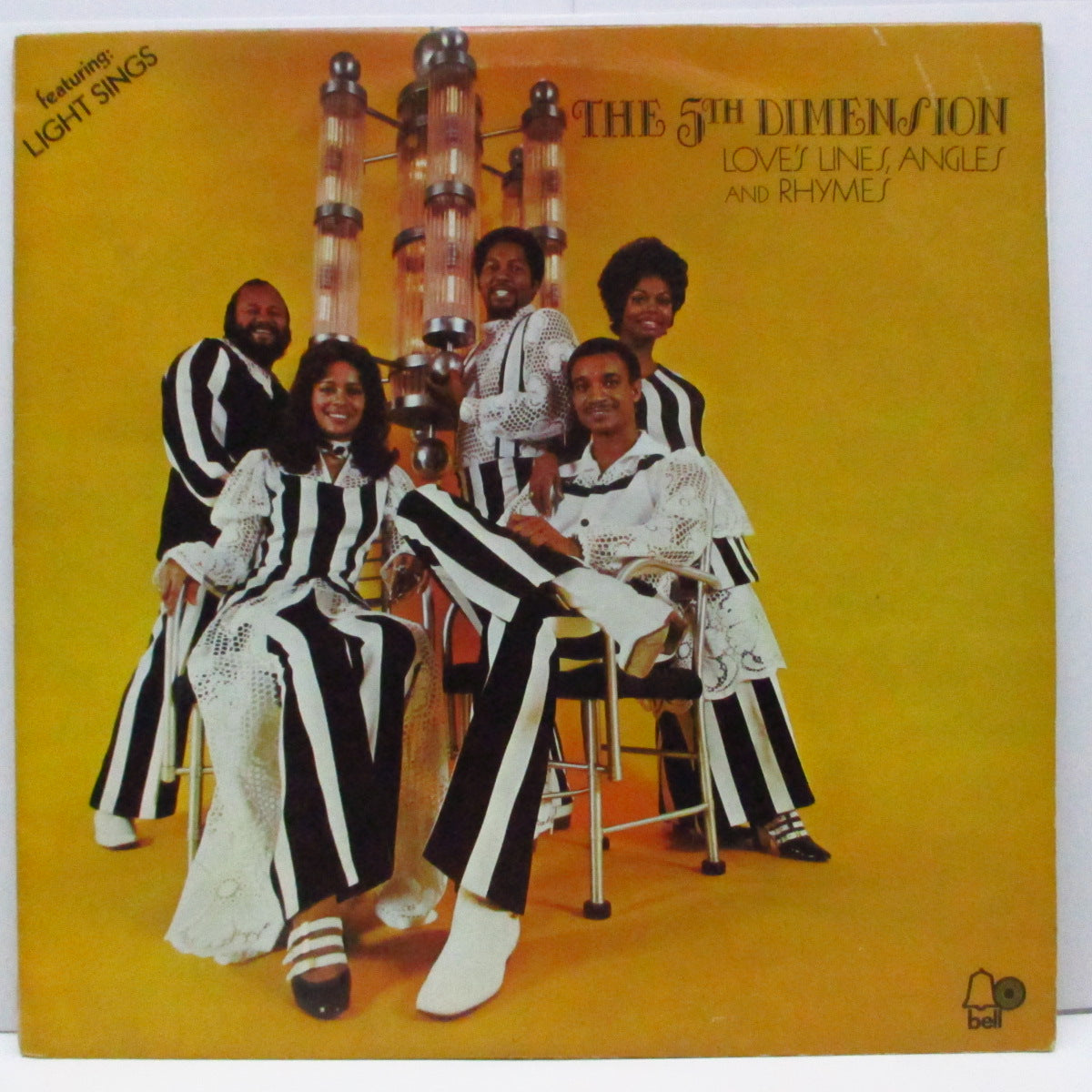 5TH DIMENSION (フィフス・ディメンション) - Love's Lines, Angles And Rhymes (UK オリジナル LP/表面ザラ紙折り返し有りジャケ)