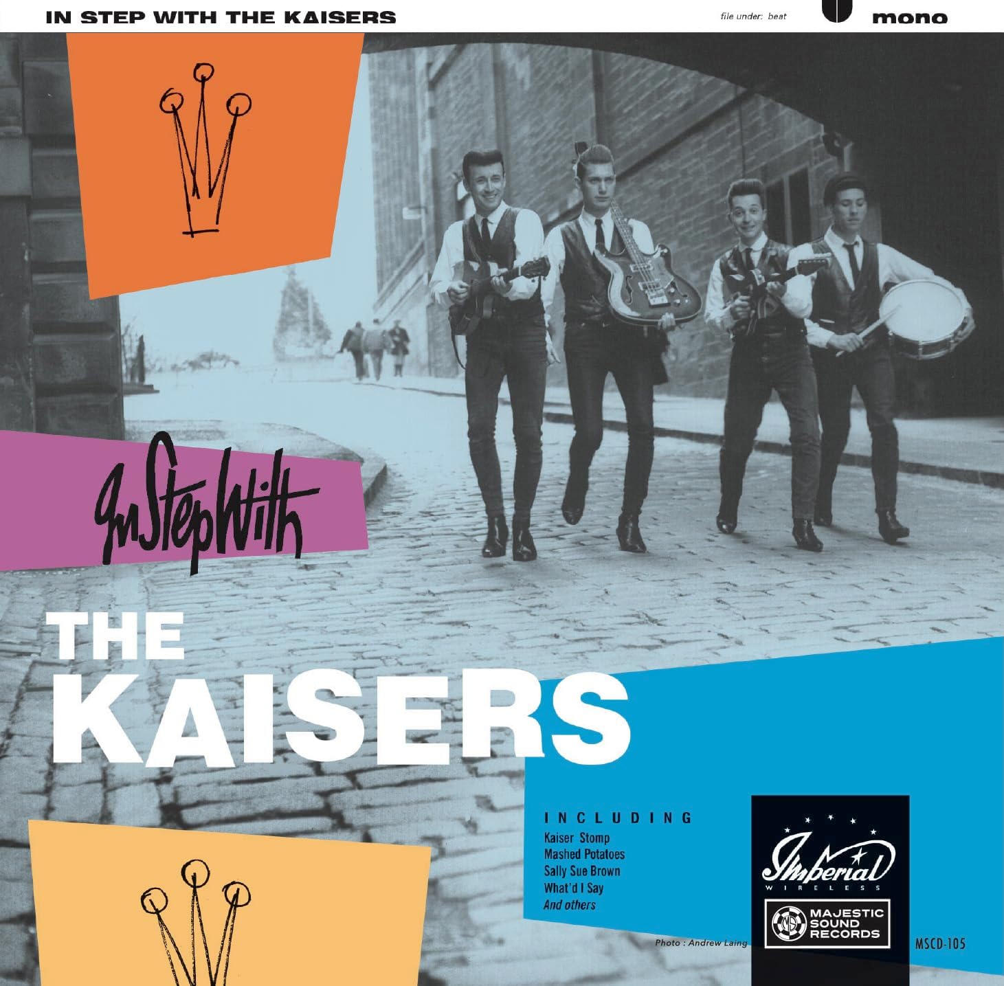 KAISERS (カイザーズ)  - In Step With The Kaisers  (日本400枚限定再発 モノラル CD/New) '94年名作セカンドアルバム世界初CD化！ 10/1 発売！