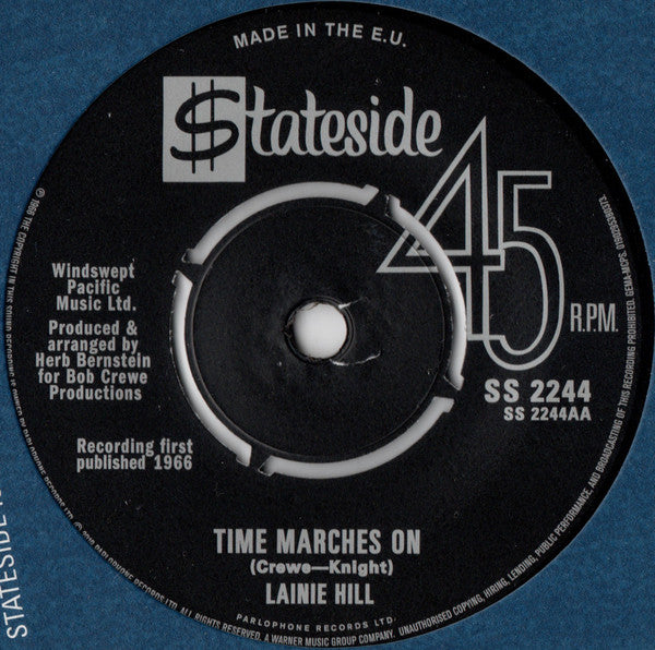 INVITATIONS, THE / LAINIE HILLS (インヴィテーションズ / レイニー・ヒルズ)  - What's Wrong With Me Baby / Time Marches On (UK 限定再発スプリット7" /New) ノーザン名曲カップリング