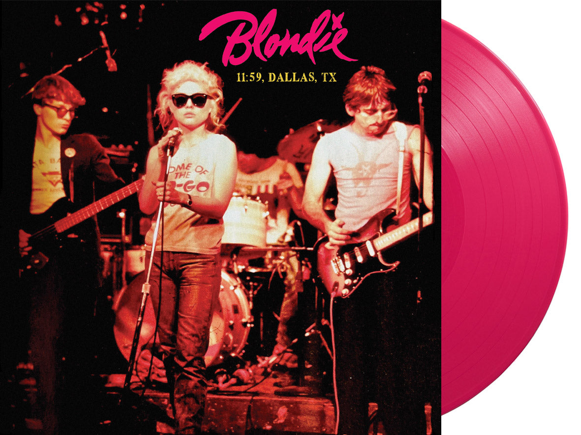 BLONDIE (ブロンディ)  - 11:59, Dallas, TX (EU 300枚限定プレス「ピンクヴァイナル」LP/ New) '78年ライブ！