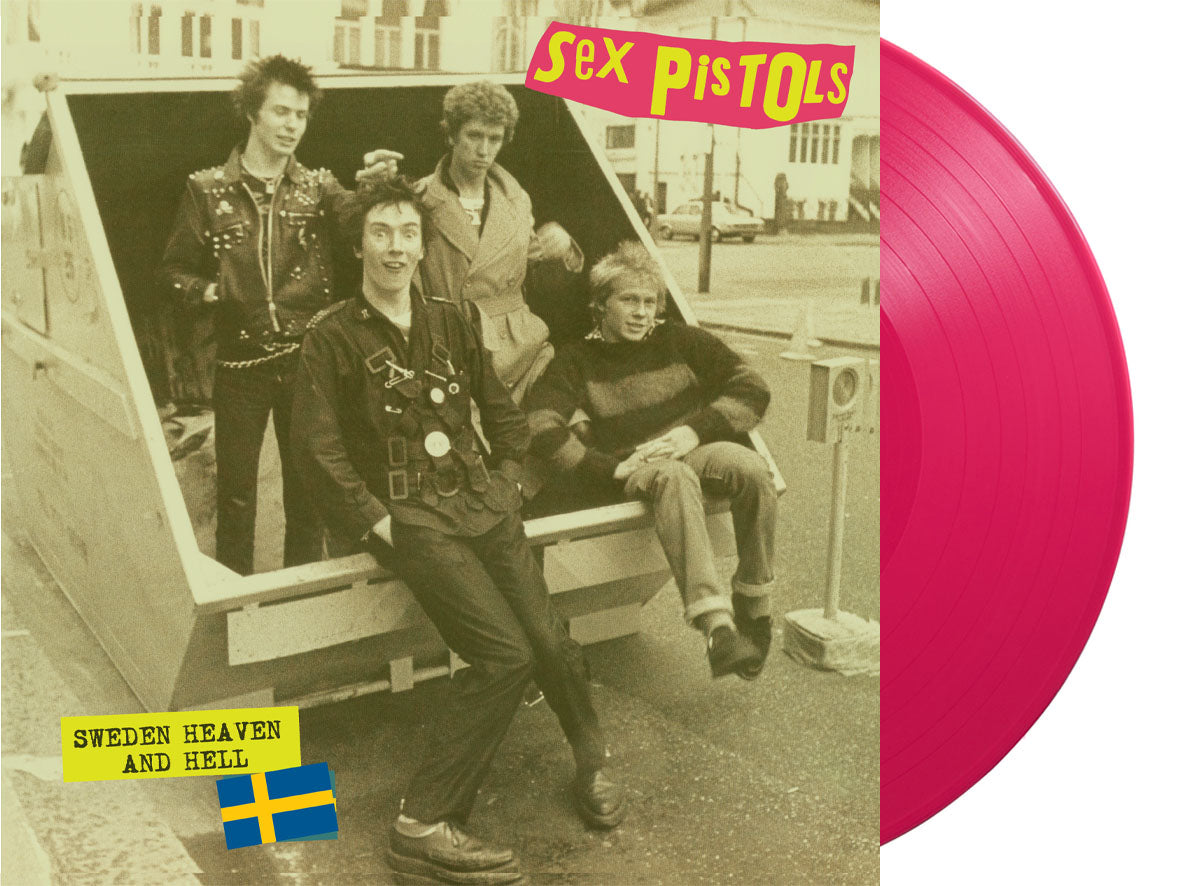 SEX PISTOLS (セックス・ピストルズ)  - Sweden Heaven And Hell (EU 300枚限定「ピンクヴァイナル」LP/ New) '77年７月のスウェーデン公演をカップリング収録！