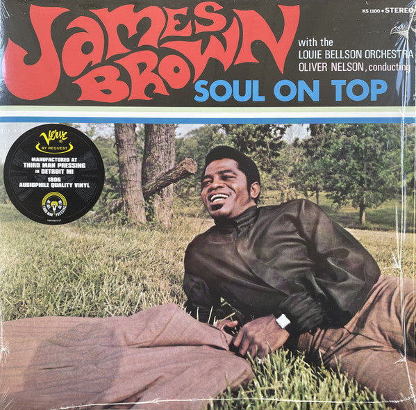 JAMES BROWN (ジェームス・ブラウン)  - Soul On Top (世界共通 正規限定復刻再発180g LP-見開きジャケ/New)ジャズ・オーケストラ・バックの'70年ゴージャス全11曲！