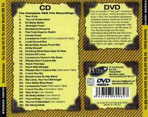 JOHNNY BURNETTE & THE ROCK 'n' ROLL TRIO (ジョニー・バーネット & ザ・‪ロックンロール‬・トリオ)  - Shattered Dreams  (スペイン 限定CD+DVDセット/New) '56〜'57年コーラル社での全レコード音源、別テイク、ライブ編集