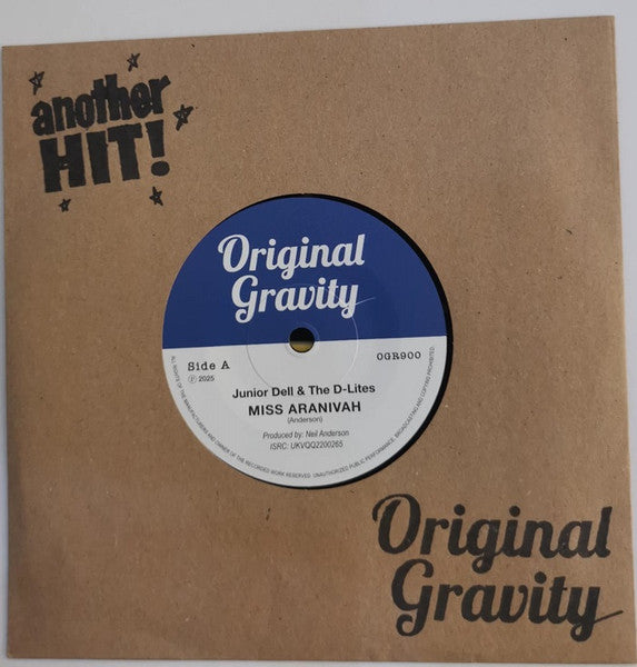 JUNIOR DELL & THE D-LITES (ジュニア・デル＆ザ・ディーライツ )  - Miss Aranivah / Why Why Why?  (UK 限定「青・白ラベ」  7"+カンパニースリーブ/New) 両面ライブ定番人気SKA、ロックステディ！