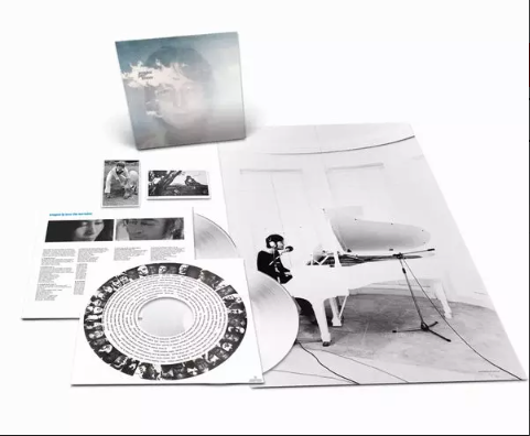 JOHN LENNON (ジョン・レノン)  - Imagine (EU2021年限定復刻リミックス再発180グラム「ホワイト VINYL」 LPx2枚組+インナースリーブ、ポストカードx2枚、ポスター/ New)