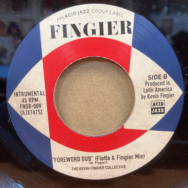 KEVIN FINGIER COLLECTIVE feat. Jo Ann Hamilton, Diane Ward, Josi Dias (ケヴィン・フィンガー・コレクティヴ)  - My Heart Is Burning / Foreword Dub (UK 限定プレス 7"+カンパニースリーブ/New）