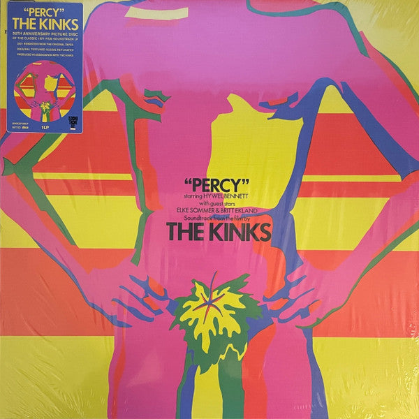 KINKS (キンクス)  - Percy (UK 2021年レコードストアデイ限定「ピクチャーディスク」 LP - テクスチャージャケ/New BMGCAT488LP)