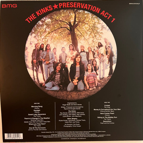 KINKS (キンクス)  - Preservation Act 1 (Worldwide 限定復刻再発 LP/ New)