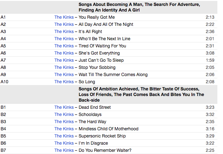 KINKS (キンクス)  - The Journey - Part 1 (EU 限定プレス・リマスター 2xLP/New)初期パイ〜RCA社期のトップ20ヒットシングル、アルバムのみ収録曲、シングルB面曲編集のコンピLPx2枚組！