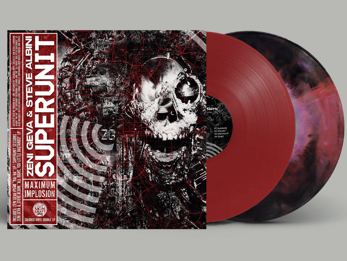 ZENI GEVA / STEVE ALBINI (ゼニ・ゲバ / スティーヴ・アルビニ)  - Superunit: Maximum Implosion (US 「RSD 2026」 限定「カラー盤」2xLP/NEW) 豪華コラボ・コンピレーション