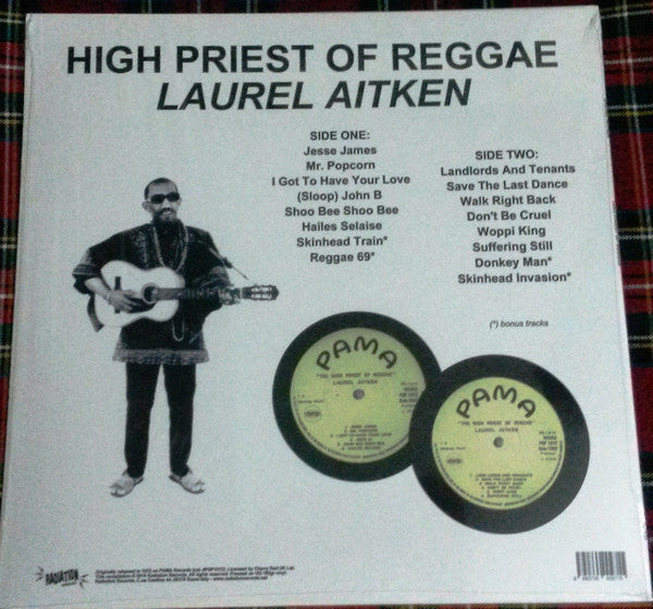 LAUREL AITKEN (ローレル・エイトキン )  - The High Priest Of Reggae (イタリア限定ボーナス追加16曲入り再発LP/New) '70年名作サード・アルバム！