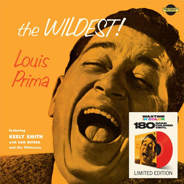 LOUIS PRIMA (ルイ・プリマ)  - The Wildest ! (EU 限定ボーナス追加17曲入り再発180g「赤盤」モノラル  LP/New) 56年大出世セカンドアルバム！