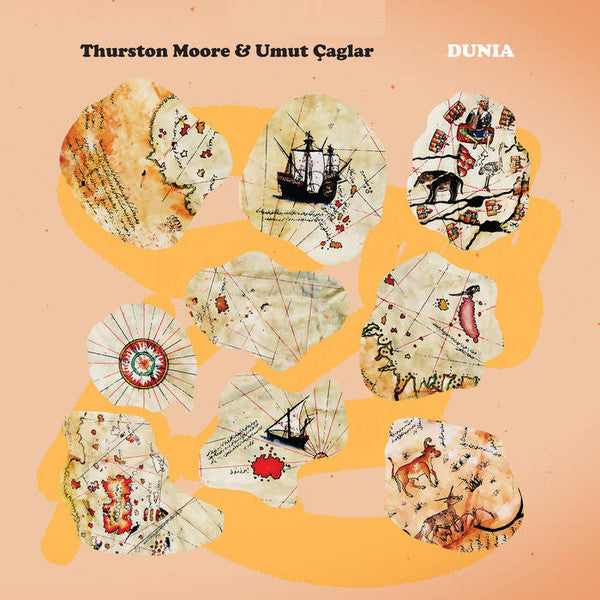THURSTON MOORE & UMUT CAGLAR (サーストン・ムーア & ウムット・チャグラル)  - Dunia (US 500枚限定リリース LP/NEW) '17年コラボレーションアルバム