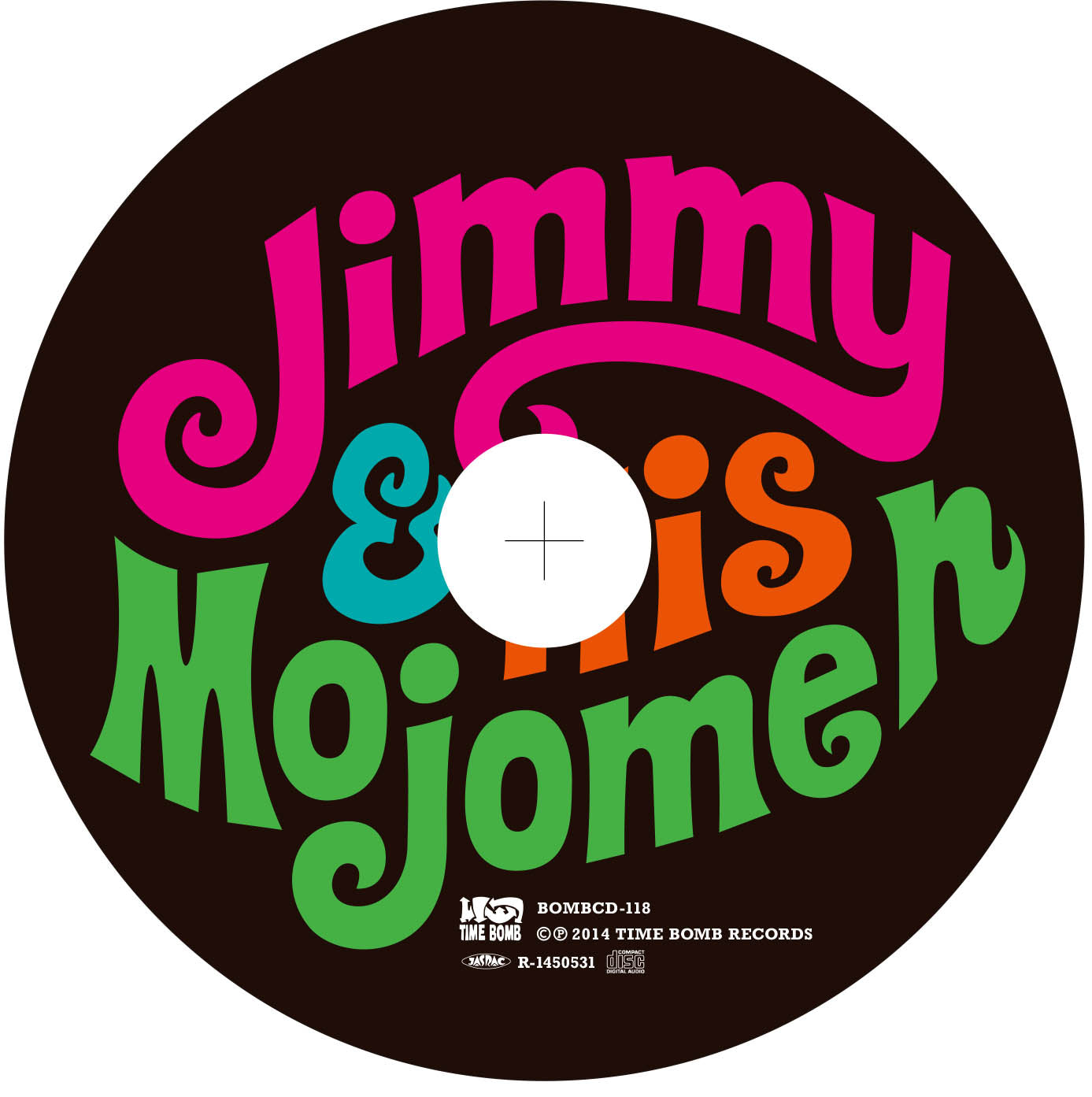 JIMMY & HIS MOJOMEN - Jimmy & His Mojomen (Japan タイムボム 限定 CD/  New) 大阪暴走LSD-R&B・ガレージ・トリオ、2014年デビュー・アルバム！