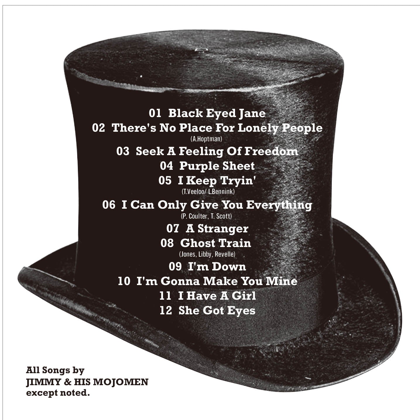JIMMY & HIS MOJOMEN - Jimmy & His Mojomen (Japan タイムボム 限定 CD/  New) 大阪暴走LSD-R&B・ガレージ・トリオ、2014年デビュー・アルバム！